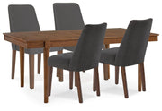 Lyncott Extension Dining Table and 4 Chairs