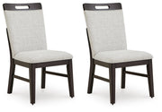 Neymorton Dining UPH Side Chair (2/CN) Next-Gen Nuvella™