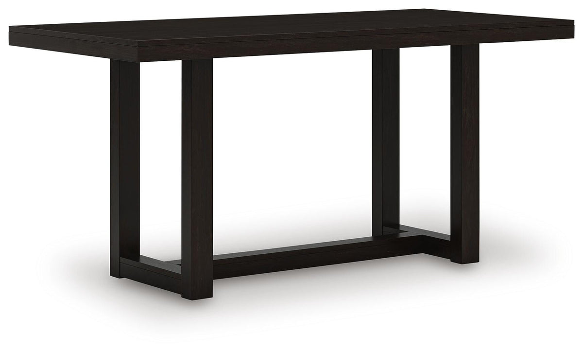 Neymorton Counter Height Dining Table and 4 Barstools
