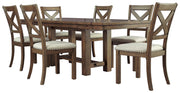 Moriville Dining Table and 6 Chairs