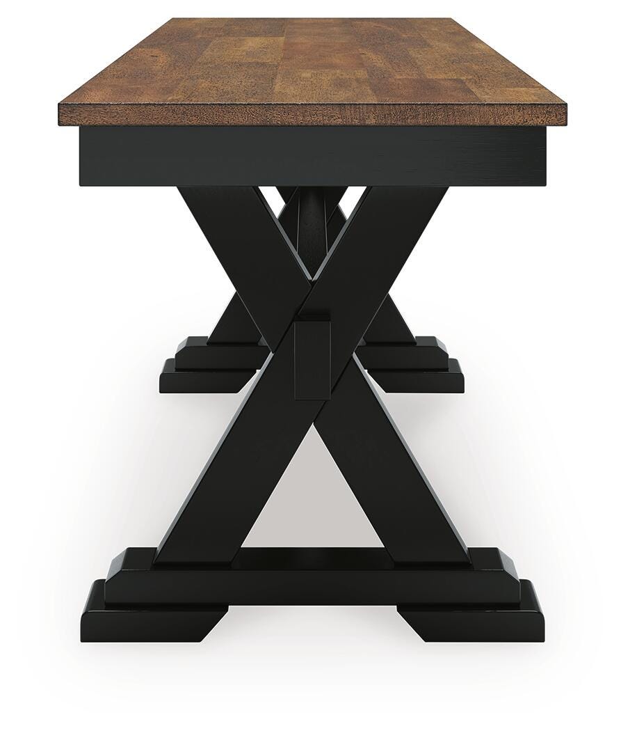 Wildenauer Dining Table, 2 Chairs and 2 Benches