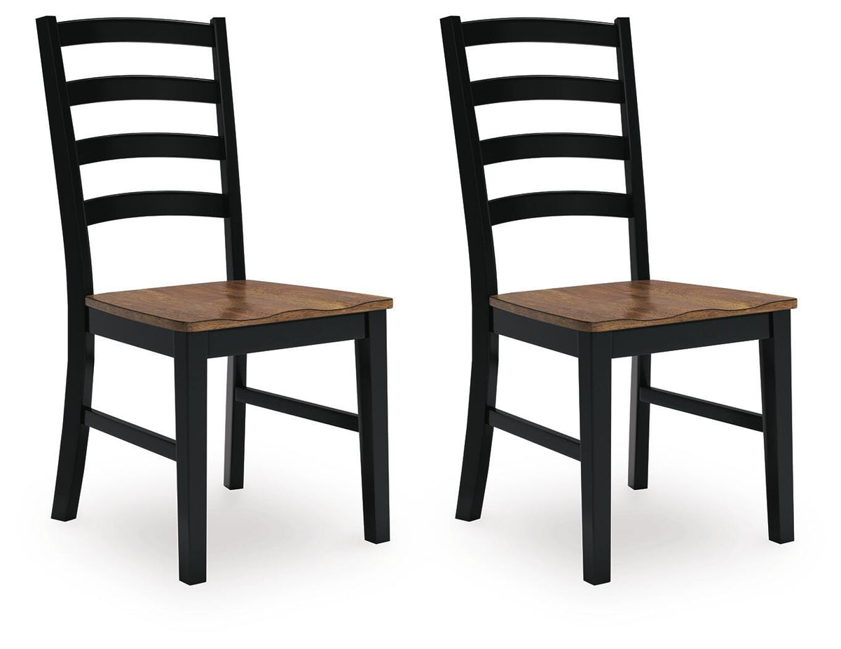 Wildenauer Dining Table, 4 Chairs and Bench