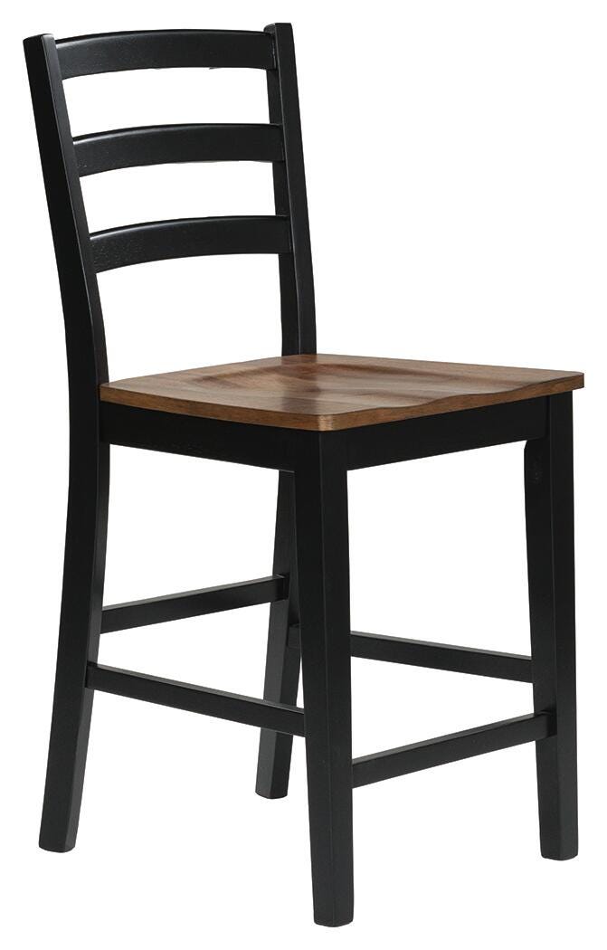 Wildenauer Counter Height Extension Dining Table and 4 Barstools