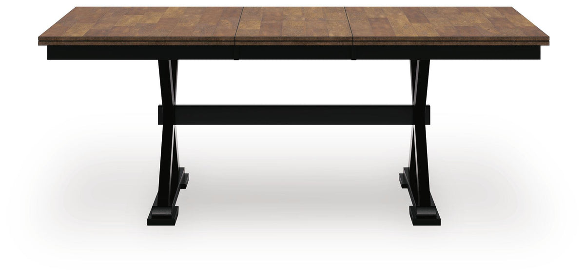 Wildenauer Dining Table, 2 Chairs and 2 Benches