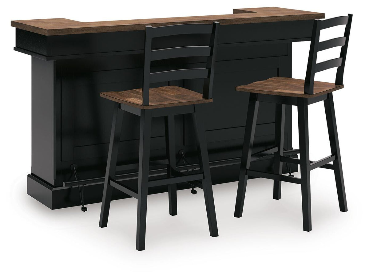 Wildenauer Bar Table and 2 Barstools