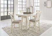 Robbinsdale Counter Height Dining Table and 4 Barstools