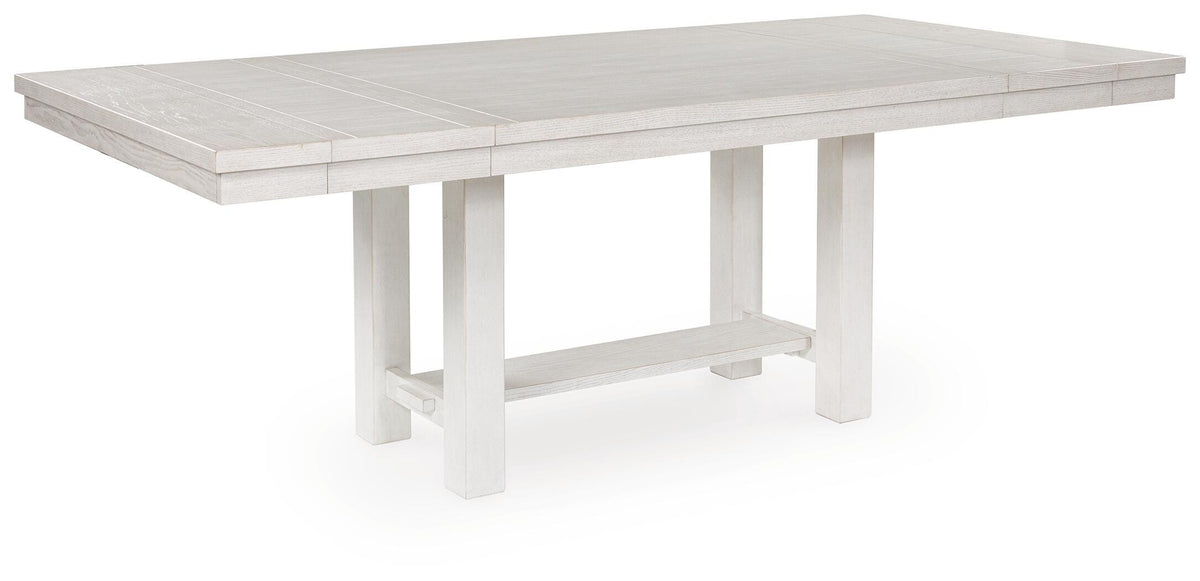 Robbinsdale Dining Table, 6 Chairs and Bench