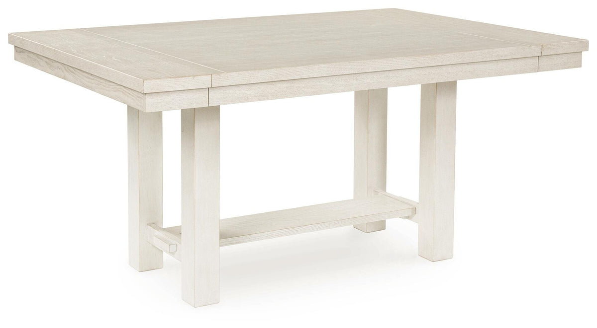 Robbinsdale Dining Table, 6 Chairs and Bench
