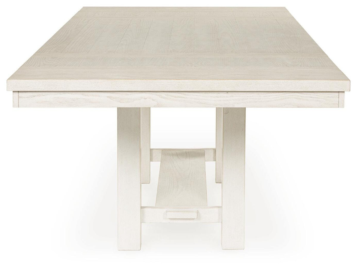 Robbinsdale Dining Table, 6 Chairs and Bench
