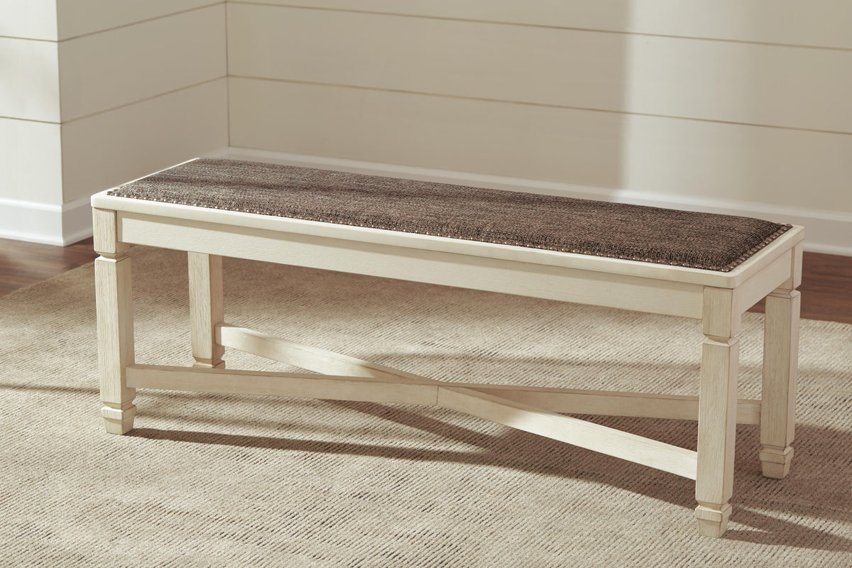 Bolanburg Dining Table with 2 Chairs and 2 Benches