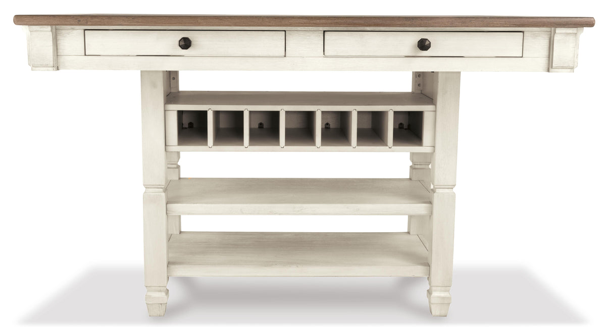 Bolanburg Counter Height Dining Table with 6 Barstools