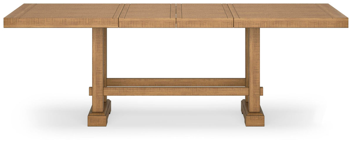 Havonplane Counter Height Extension Dining Table and 6 Barstools