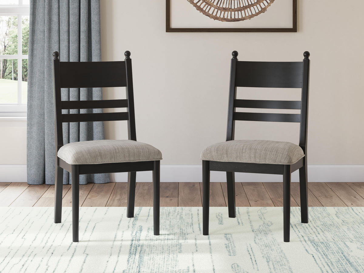 Greddinton Dining Table and 4 Chairs