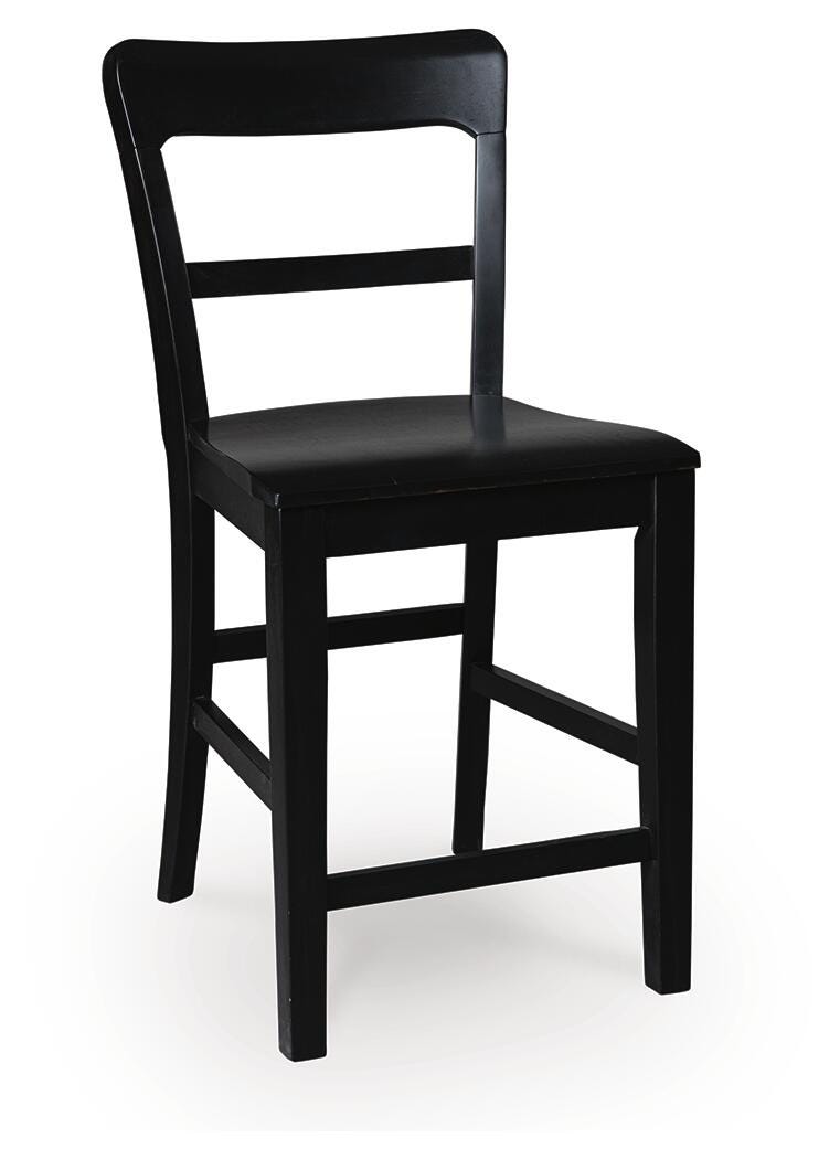 Greddinton Counter Height Dining Table and 6 Barstools