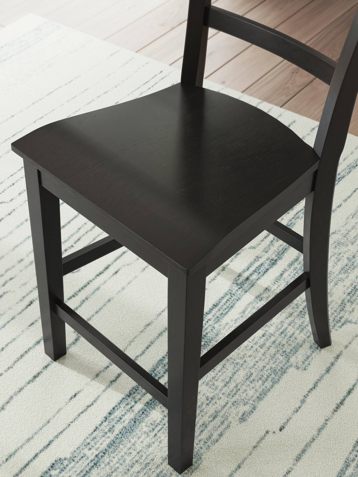 Greddinton Counter Height Dining Table and 6 Barstools