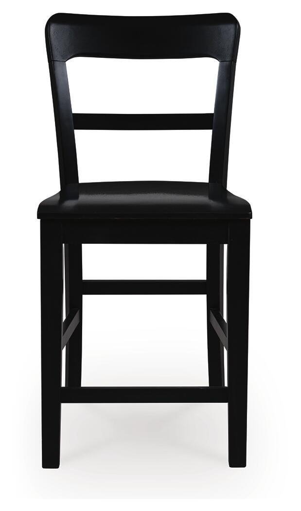 Greddinton Counter Height Dining Table and 6 Barstools