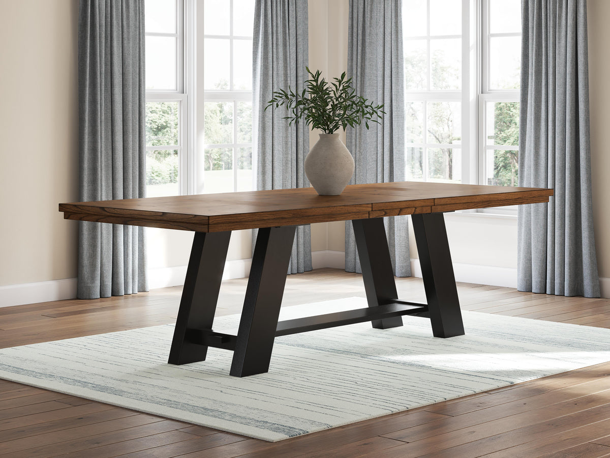 Greddinton Extension Dining Table and 4 Chairs