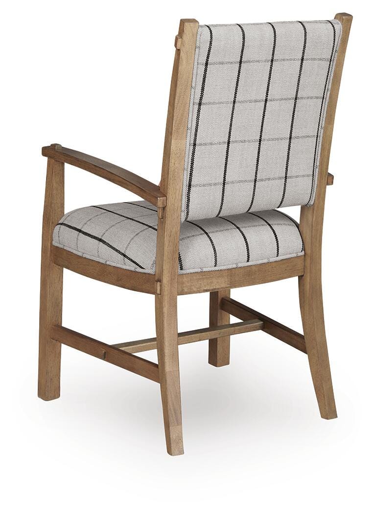 Ridgester Dining UPH Arm Chair (2/CN) Next-Gen Nuvella™