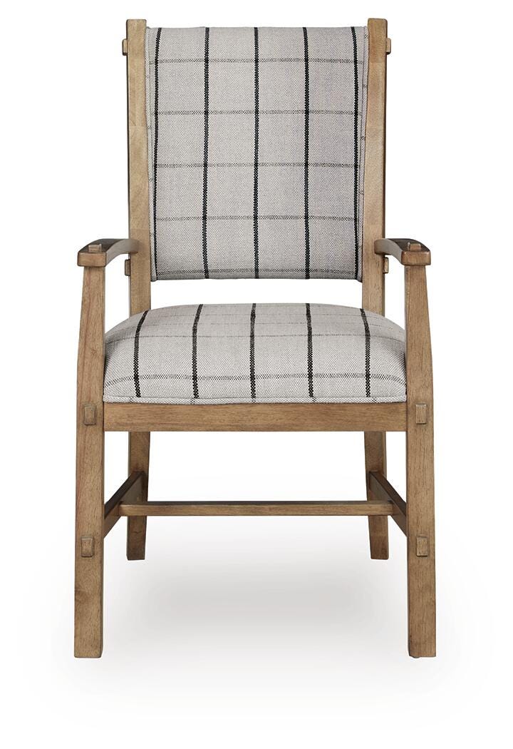 Ridgester Dining UPH Arm Chair (2/CN) Next-Gen Nuvella™