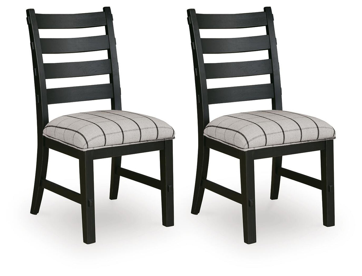 Ridgester Dining UPH Side Chair (2/CN) Next-Gen Nuvella™