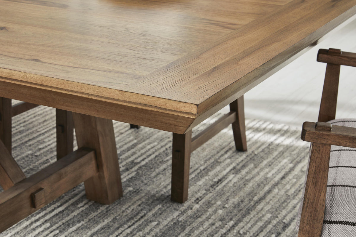 Ridgester Extension Dining Table and 8 Chairs