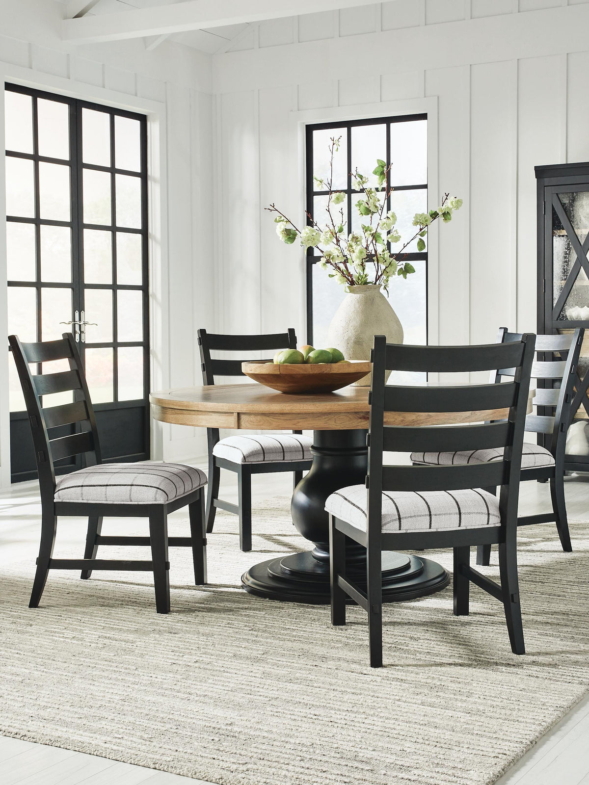 Ridgester Dining Table and 4 Chairs