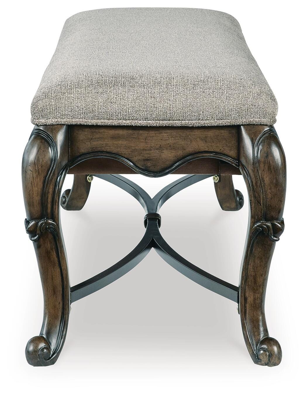 Maylee Dining Table and 4 Chairs and Bench with Storage