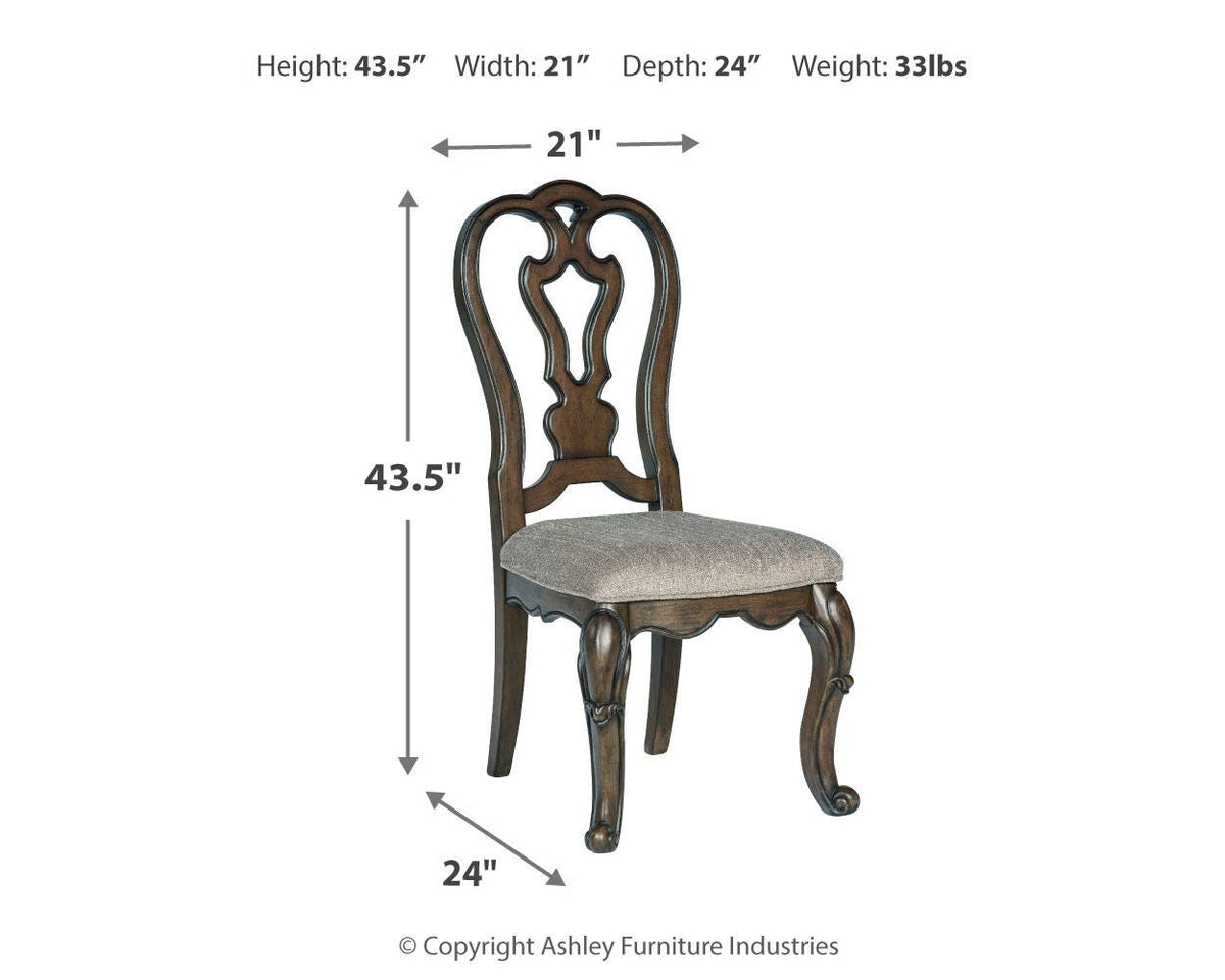 Maylee Dining Table and 4 Chairs and Bench with Storage