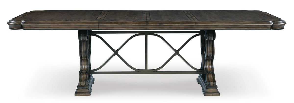 Maylee Dining Table, 2 Chairs and Bench