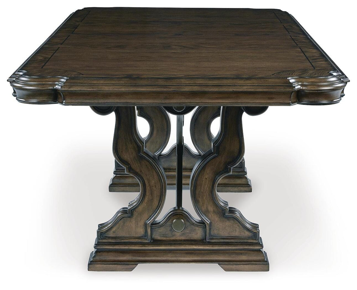 Maylee Dining Table and 6 Chairs with Storage