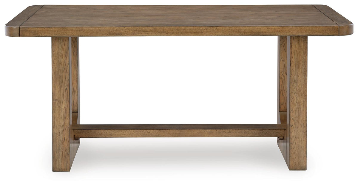 Cabalynn Counter Height Dining Table and 6 Barstools