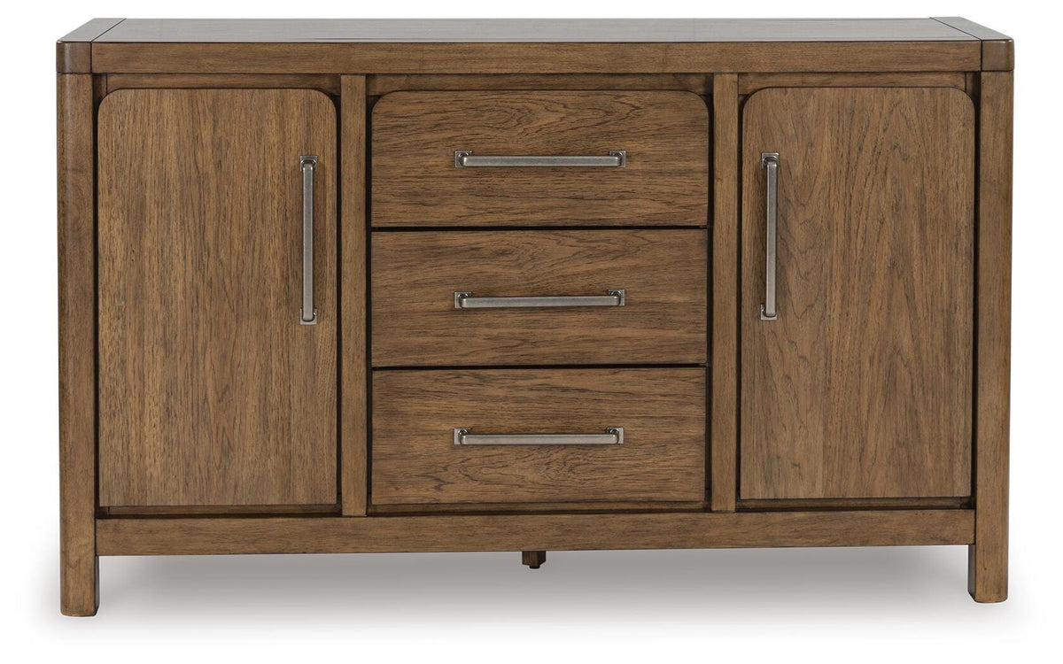 Cabalynn Counter Height Dining Table and 4 Barstools with Storage