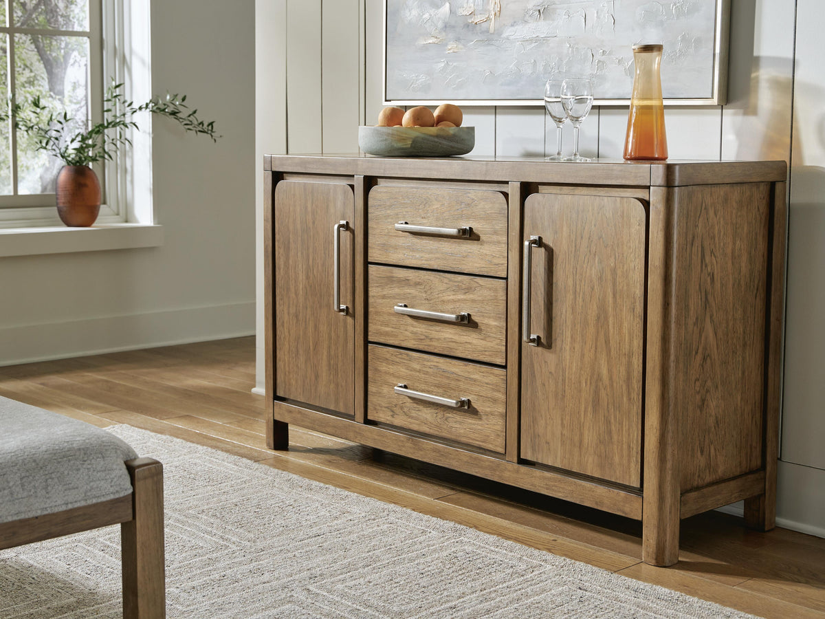Cabalynn Counter Height Dining Table and 4 Barstools with Storage