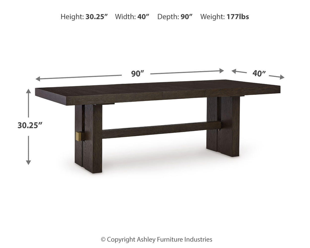 Burkhaus Dining Table and 4 Chairs