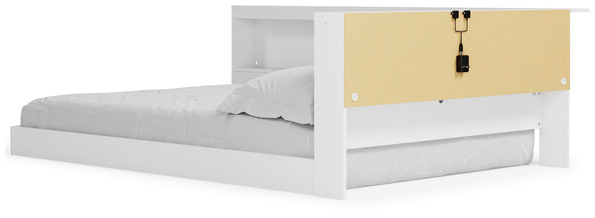 Piperton Twin Bookcase Storage Bed
