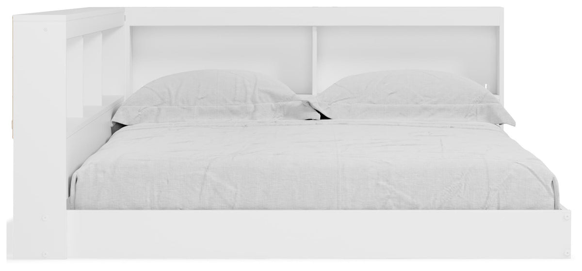 Piperton Twin Bookcase Storage Bed