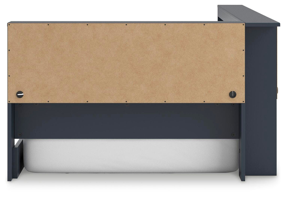 Simmenfort Bookcase Storage Bed - Twin