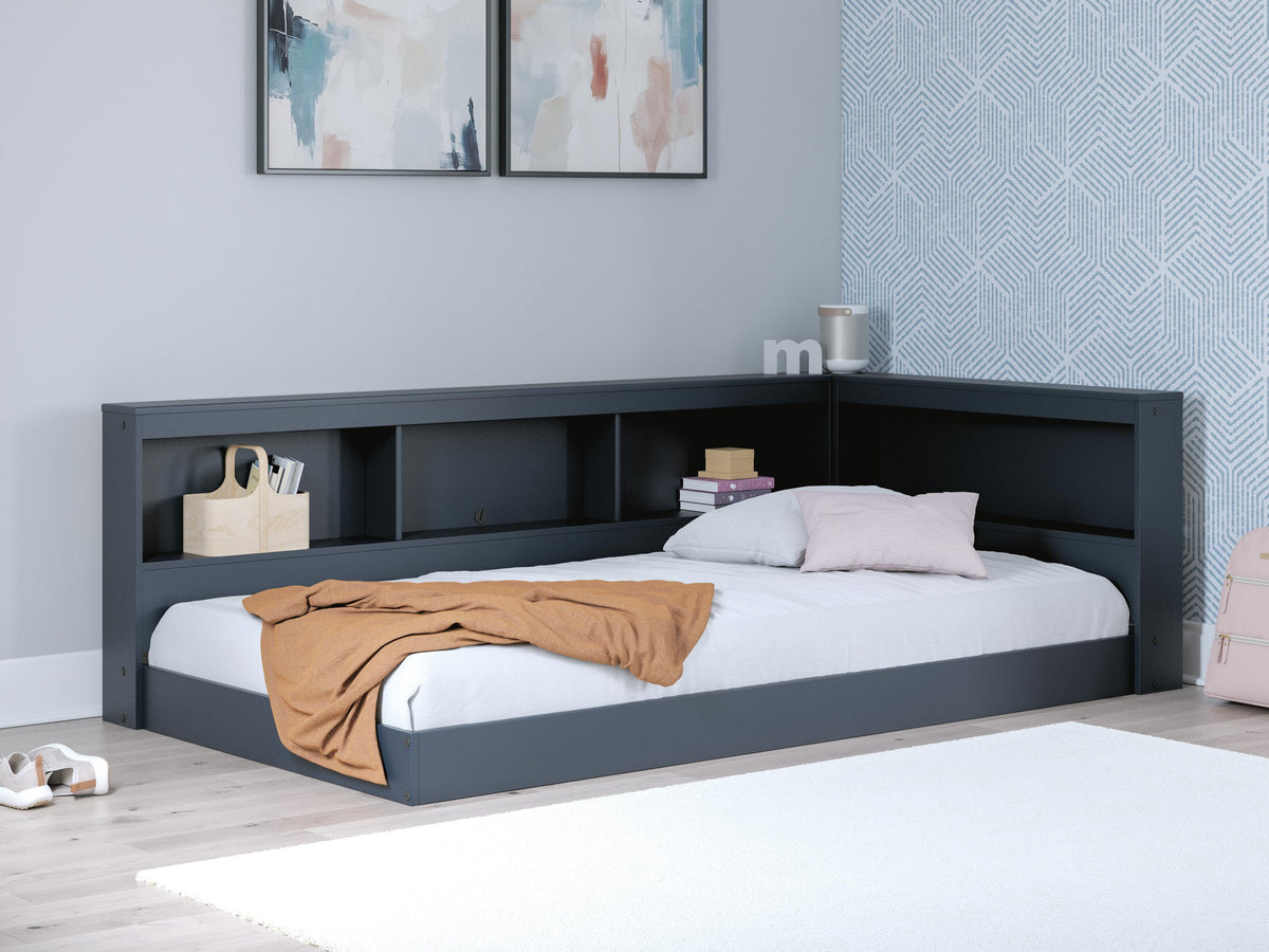 Simmenfort Bookcase Storage Bed - Twin