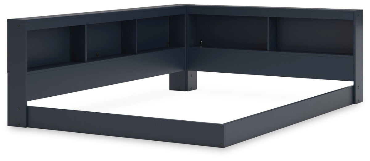 Simmenfort Twin Bookcase Storage Bed