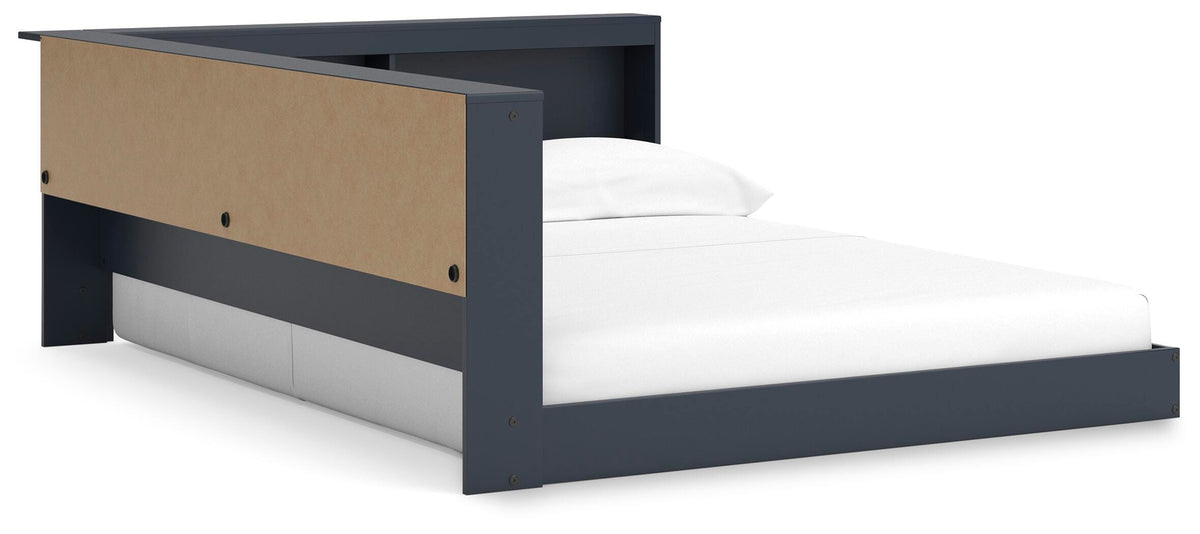Simmenfort Twin Bookcase Storage Bed
