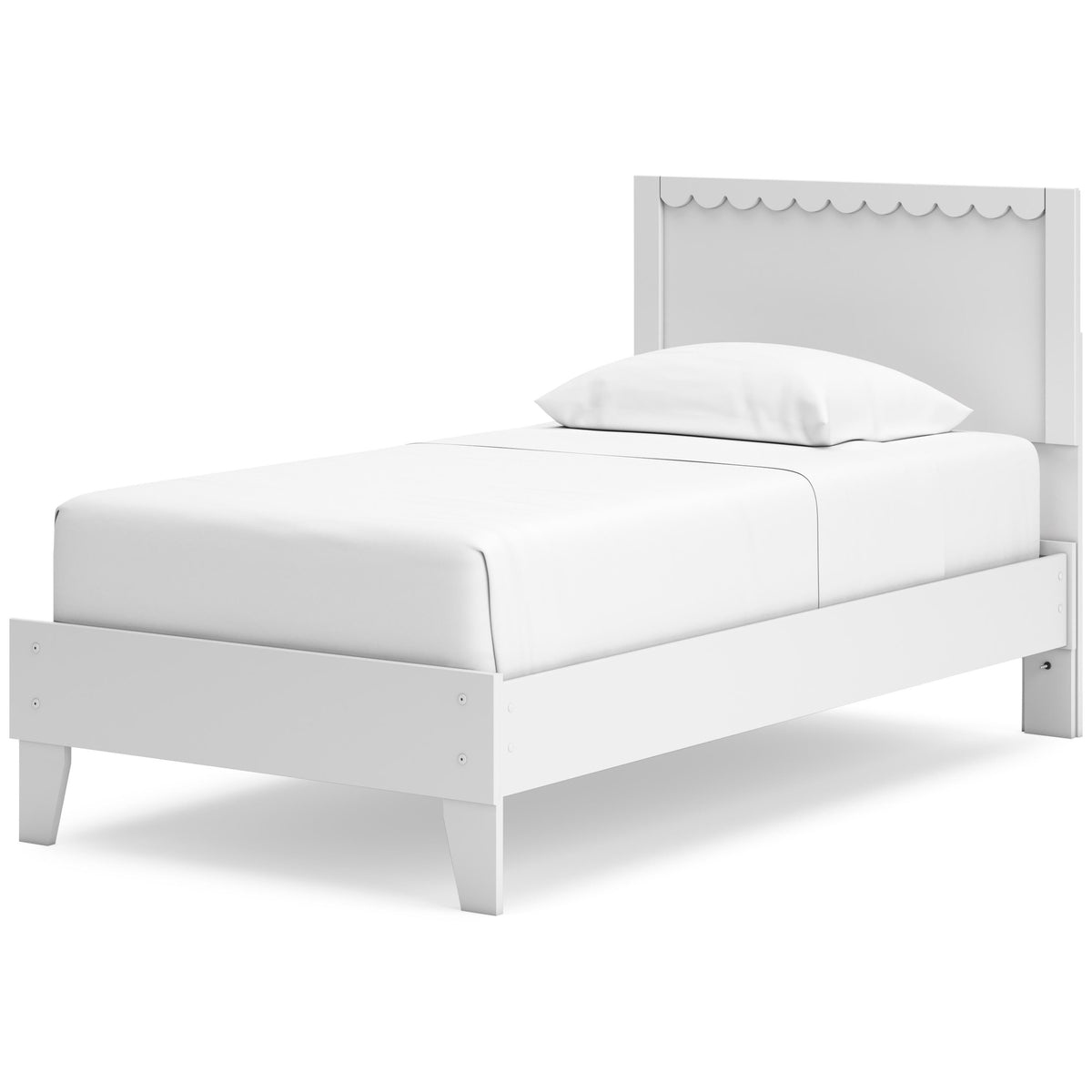 Hallityn Panel Platform Bed Set - Twin, Dresser