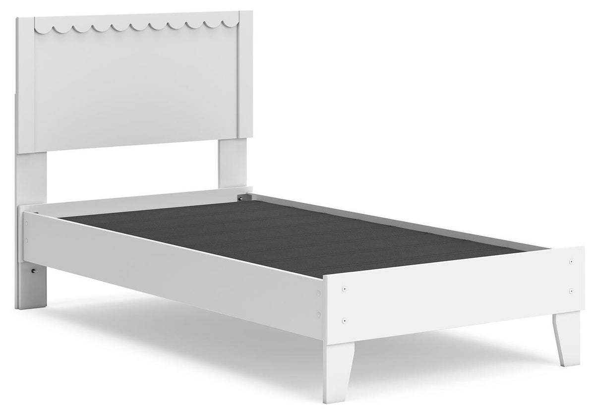 Hallityn Panel Platform Bed - Twin