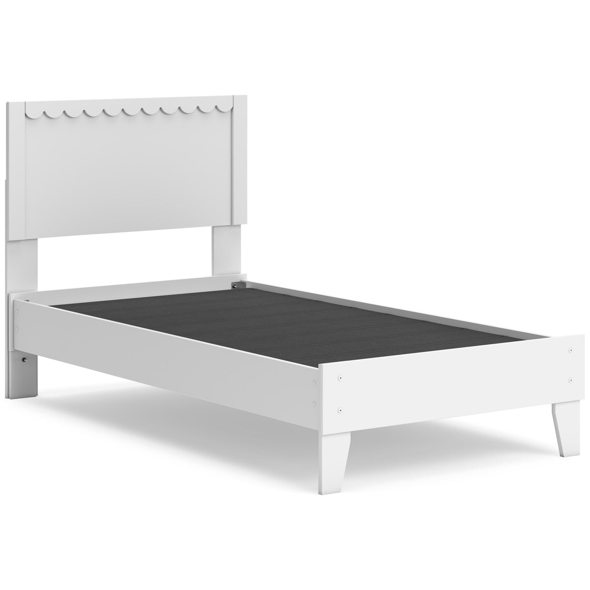 Hallityn Panel Platform Bed Set - Twin, Dresser