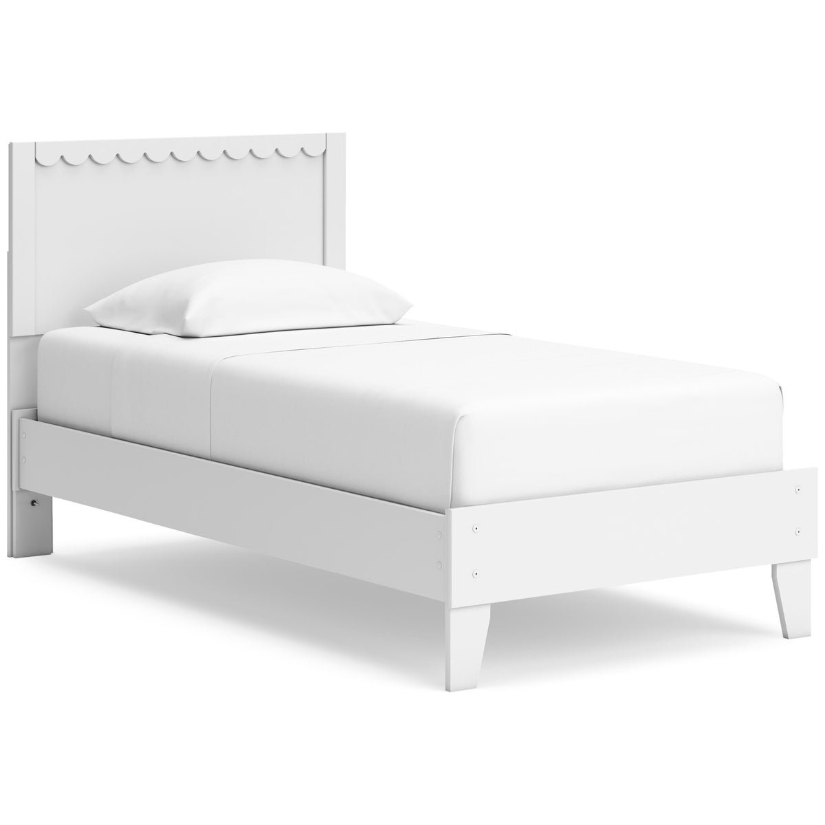 Hallityn Panel Platform Bed Set - Twin, Dresser