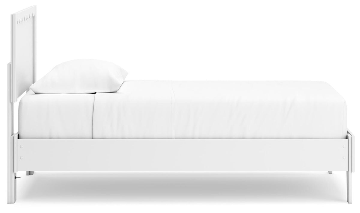 Hallityn Panel Platform Bed - Twin