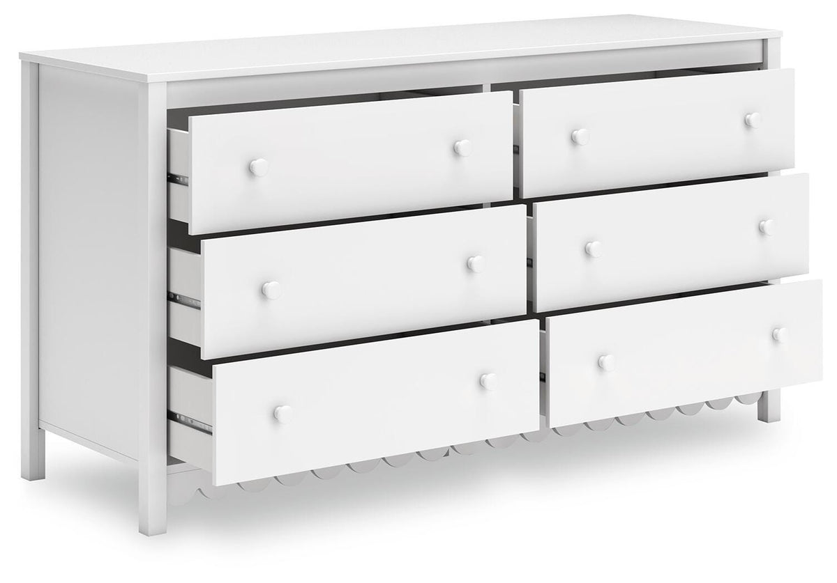 Hallityn Six Drawer Dresser