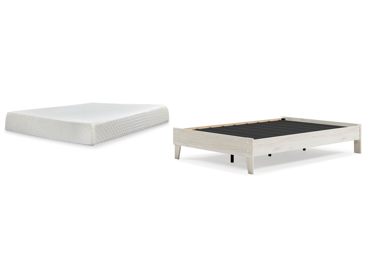 Socalle Full Platform Bed with Mattress