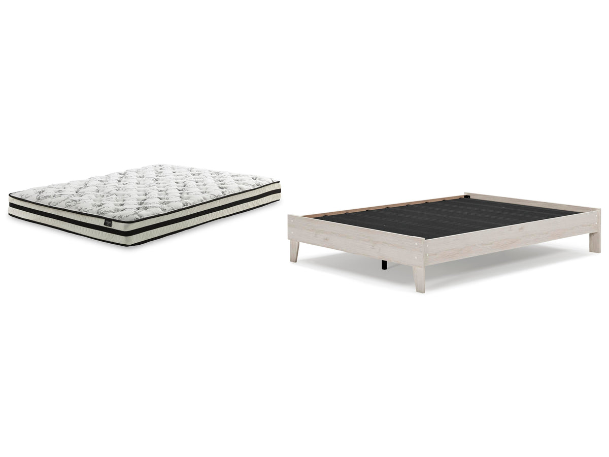 Socalle Queen Platform Bed with Mattress