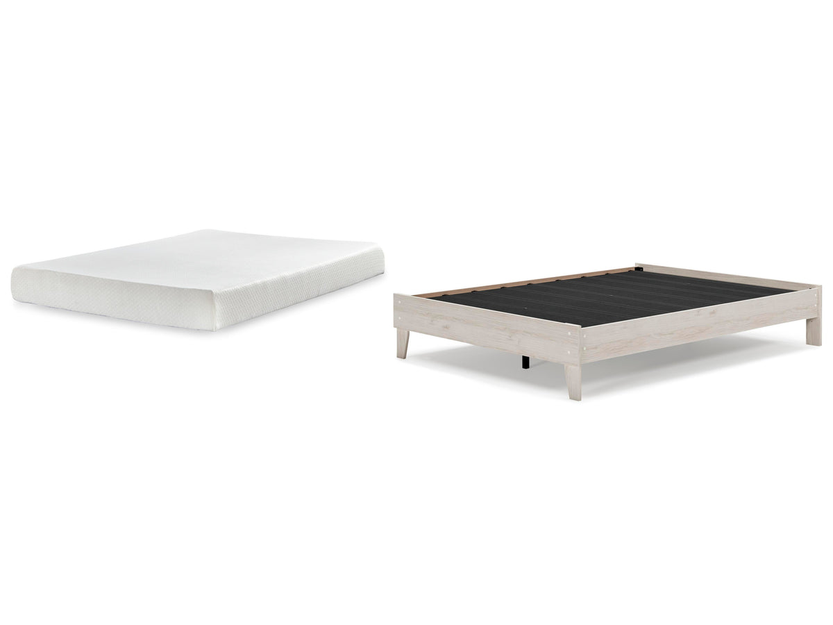 Socalle Queen Platform Bed with Mattress