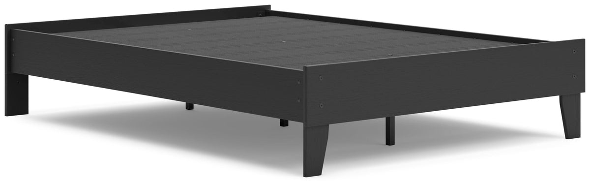 Socalle Full Platform Bed, Dresser and Nightstand